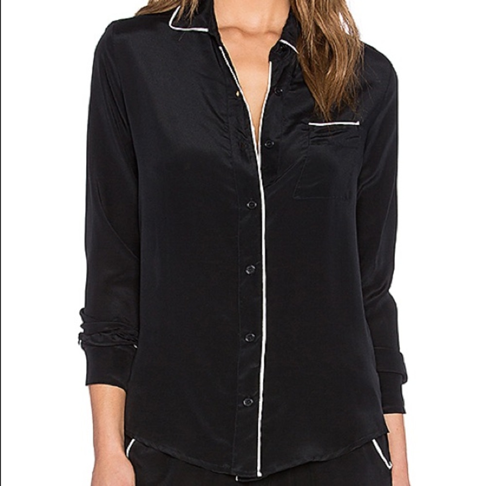 Maison du soir silk Sophia blouse